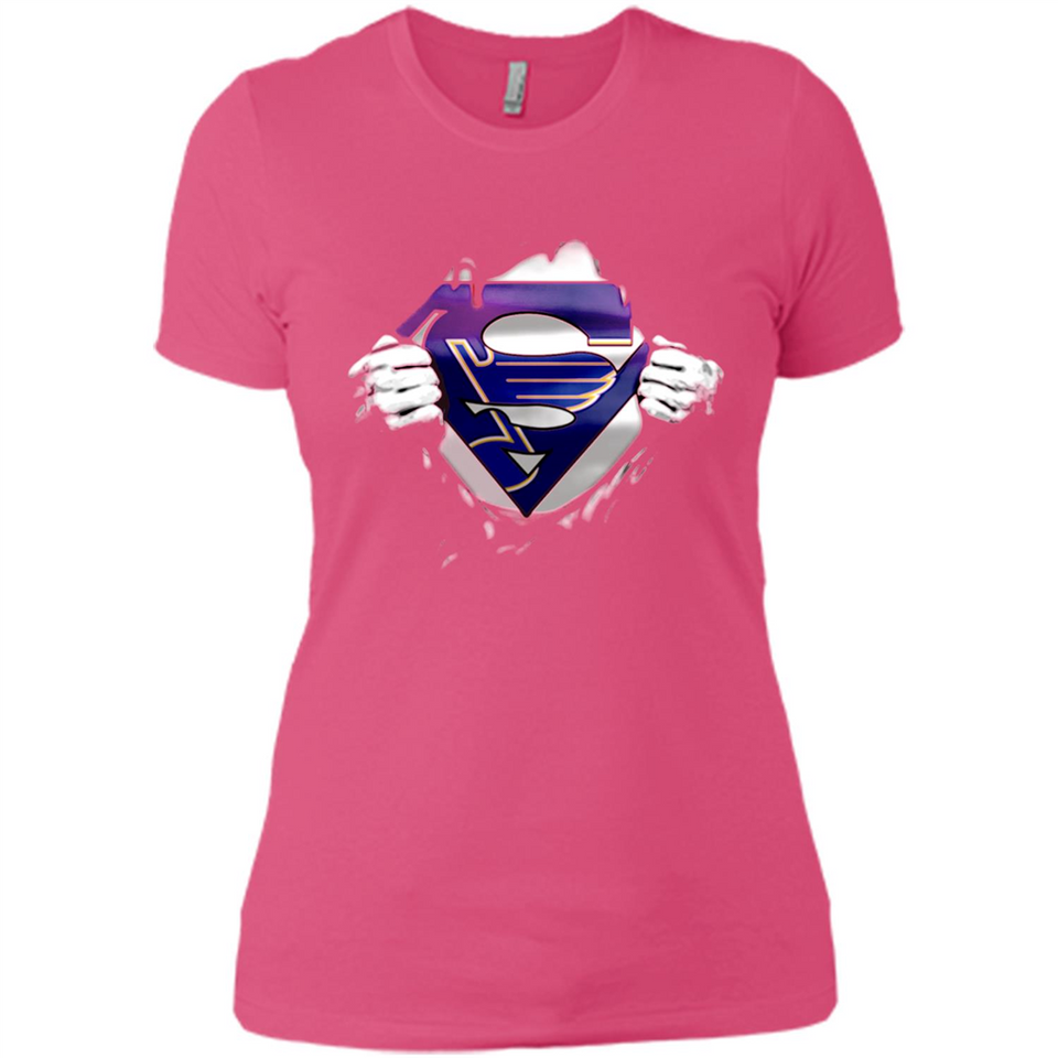 St. Louis Blues And Superman Fans