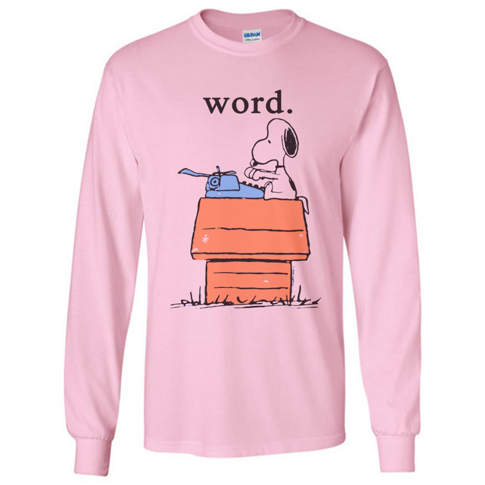 Snoopy Word - Long Sleeve T-Shirt
