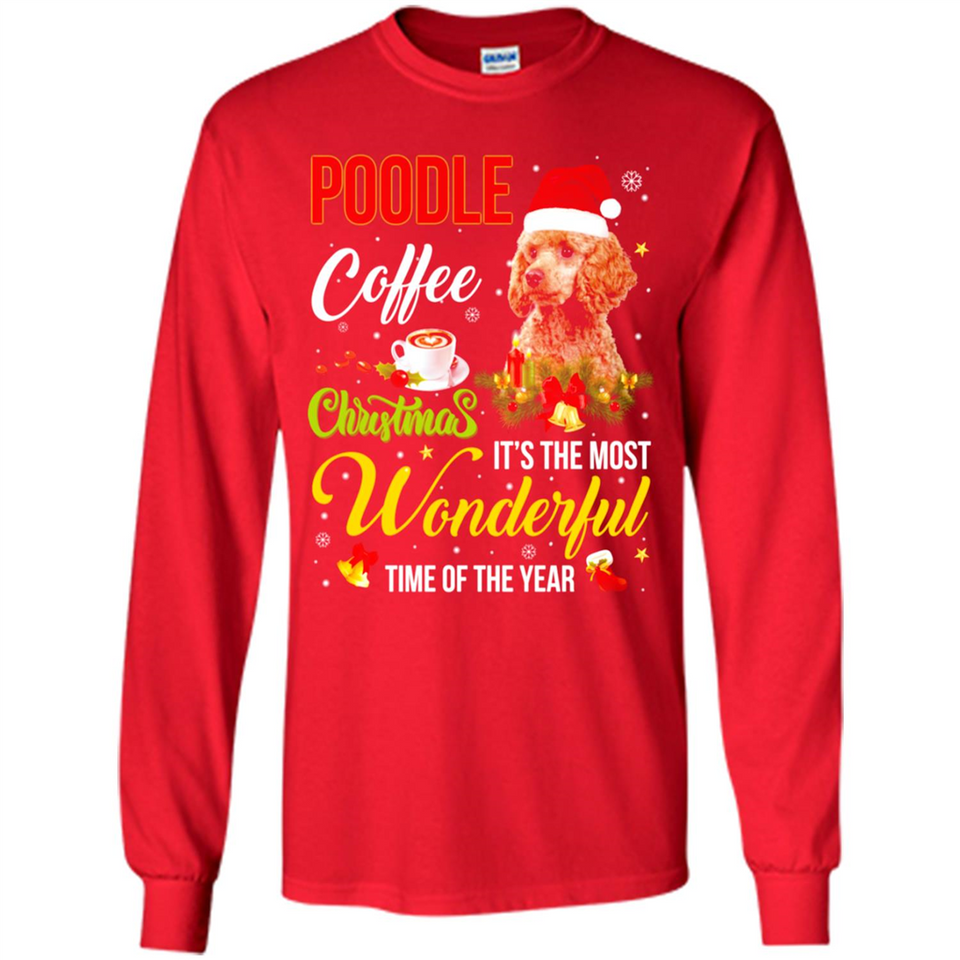 Poodle Coffee Wonderful Christmas