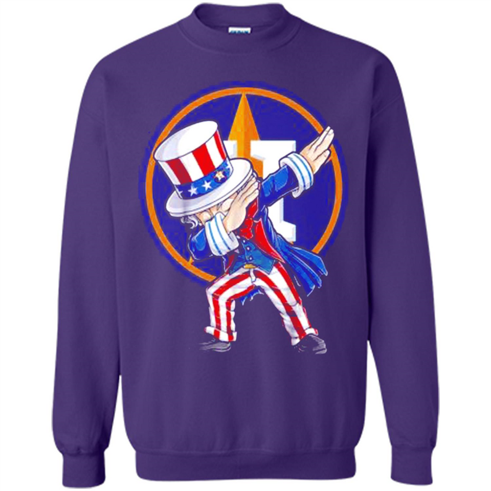 MLB HOUSTON ASTROS UNCLE SAM DABBING INDEPENDENCE DAY