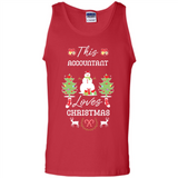 This Accountant Loves Christmas Tree Shirt with Snowman
