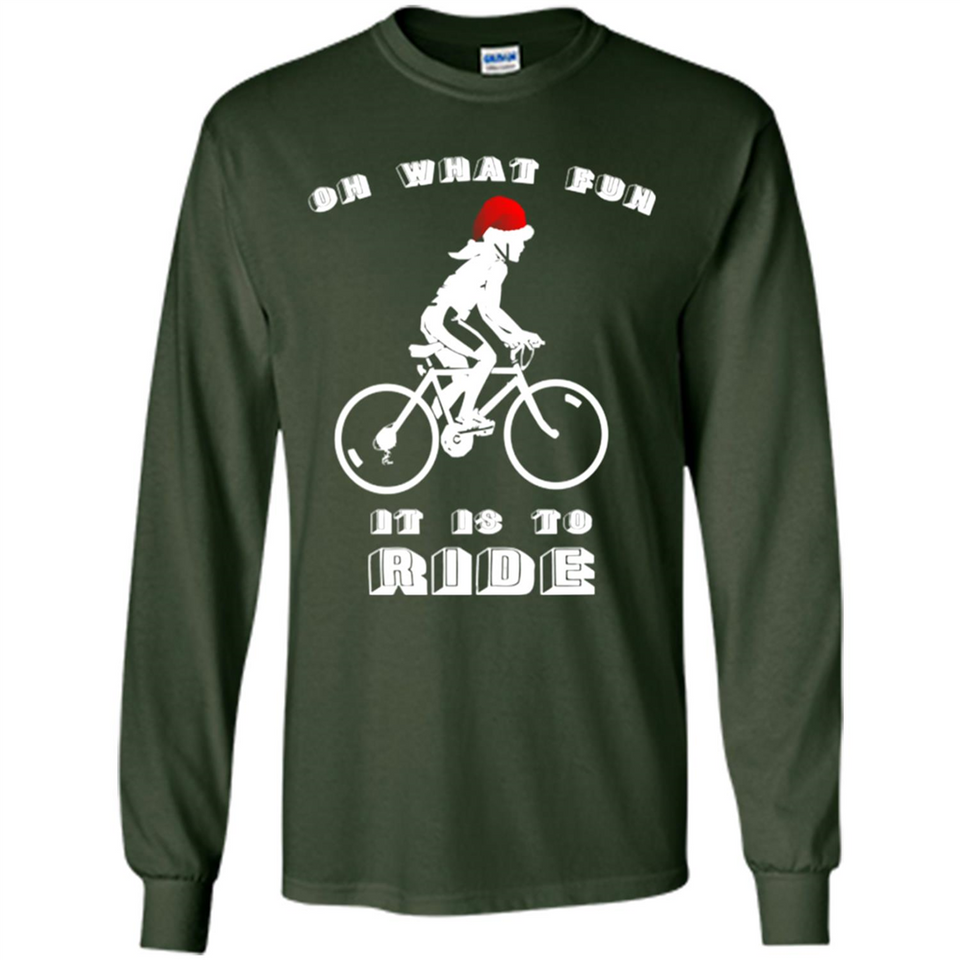 Christmas Cycling Shirt - Christmas Cycling