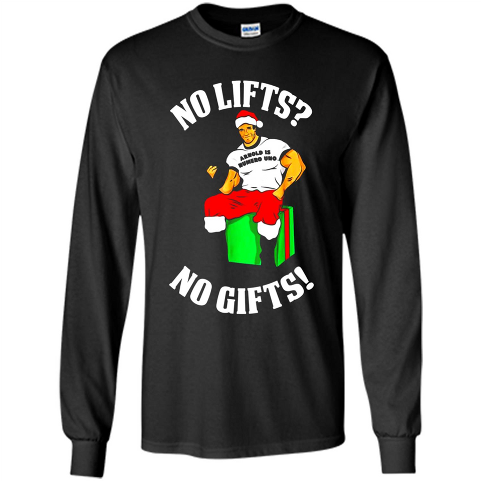 Arnold Is Numero Uno No Lifts No Gifts Christmas PINGPONG