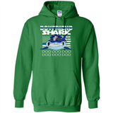 Police boyfriend Shark Blue Line Tee