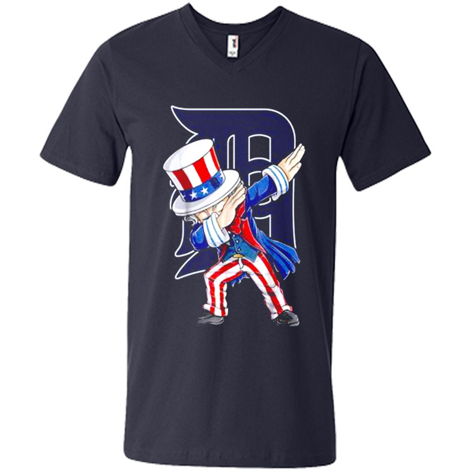MLB DETROIT TIGERS UNCLE SAM DABBING INDEPENDENCE DAY