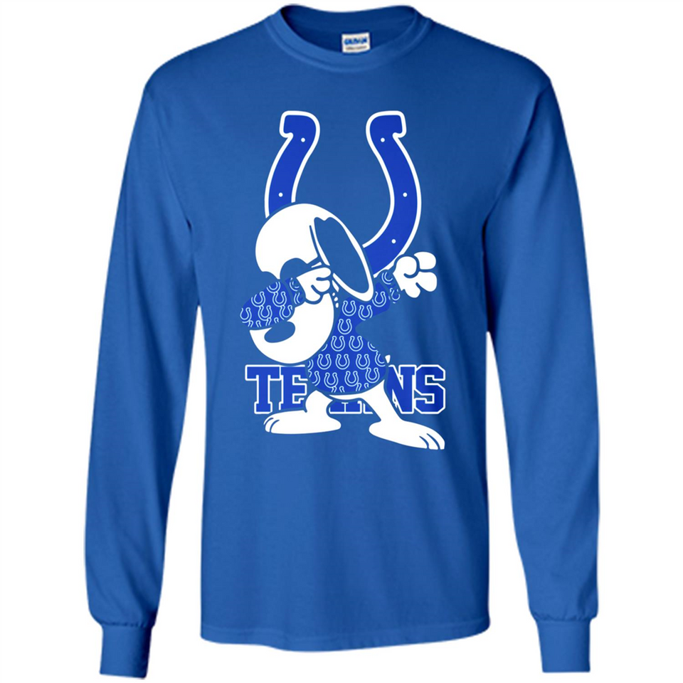 Indianapolis Colts Snoopy Dabbing PING PONG