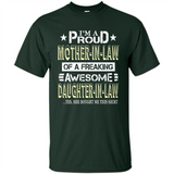 I'm A Proud Mother In Law Of A Freaking Awesome Daughter - Shirt