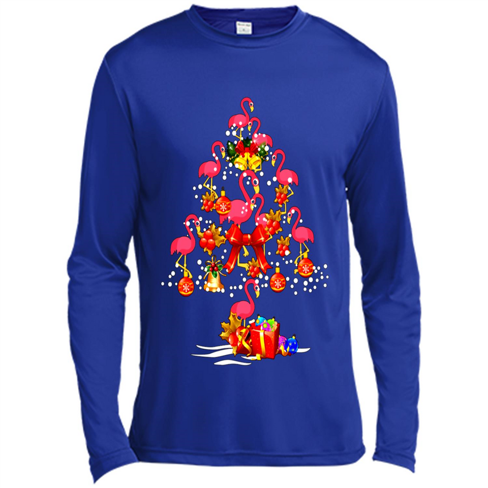 Flamingo Christmas Tree Merry Christmas Flamingo PING PONG