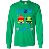 Snow Day Shirt For Memphis Grizzlies Vs Minion Fans pingpong