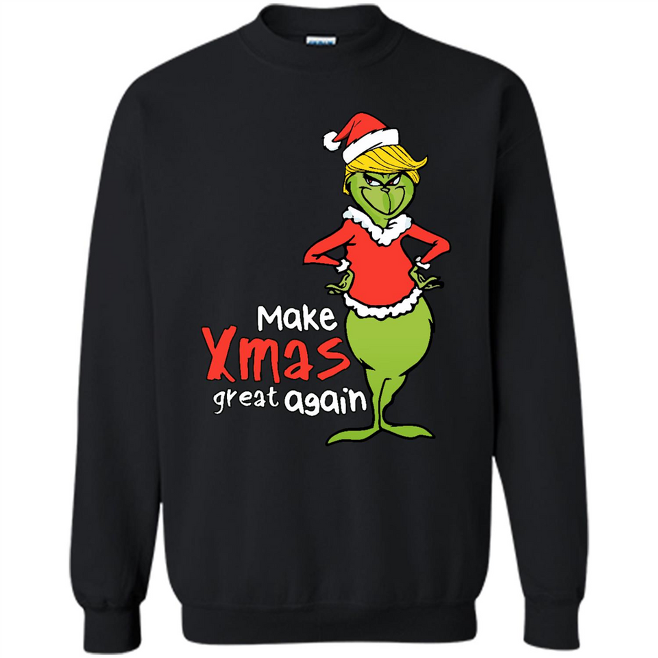 Trump Grinch Shirt, Make Xmas Great Again Christmas