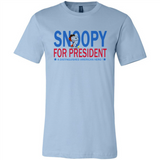 Snoopy for President - Canvas Unisex T-Shirt