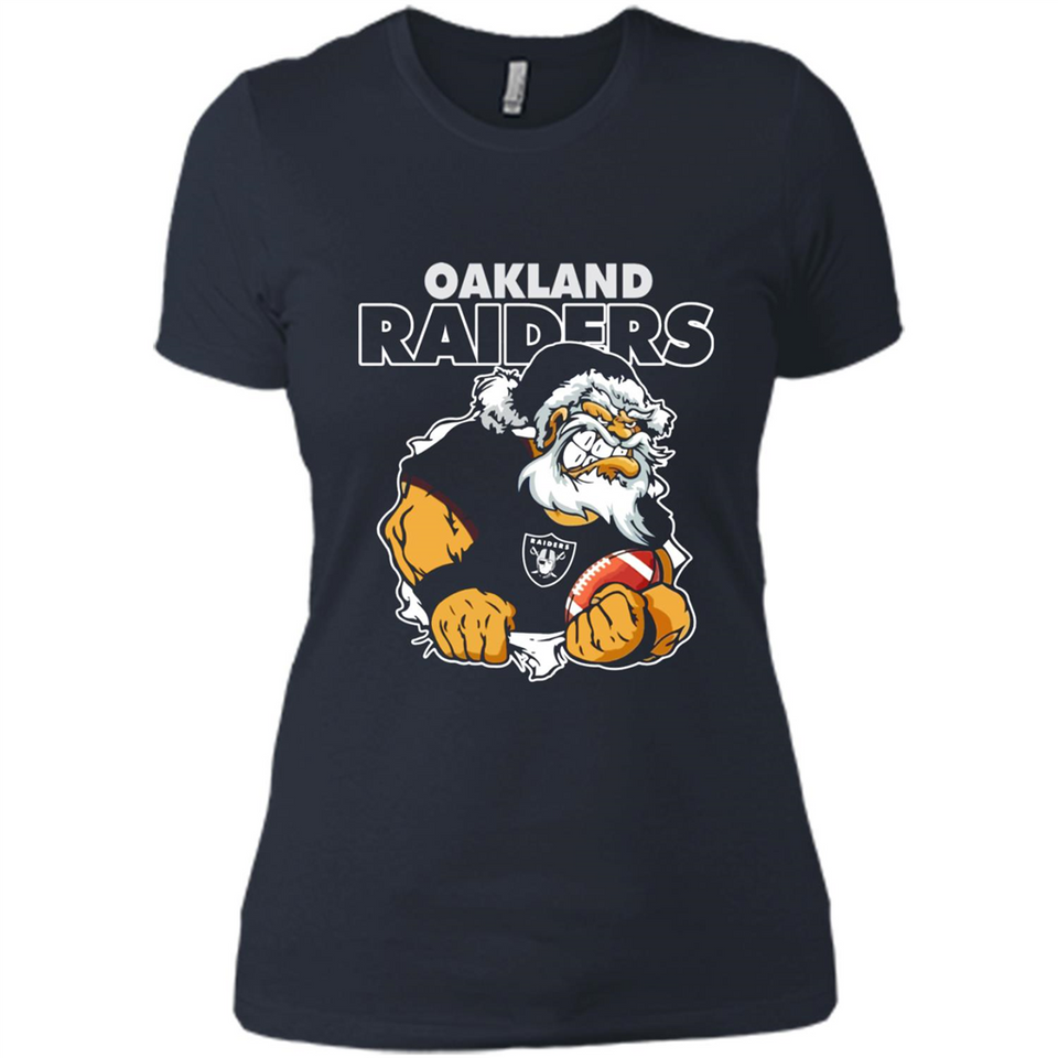 Grumpy Santa Claus Oakland Raiders Football Team PINGPONG