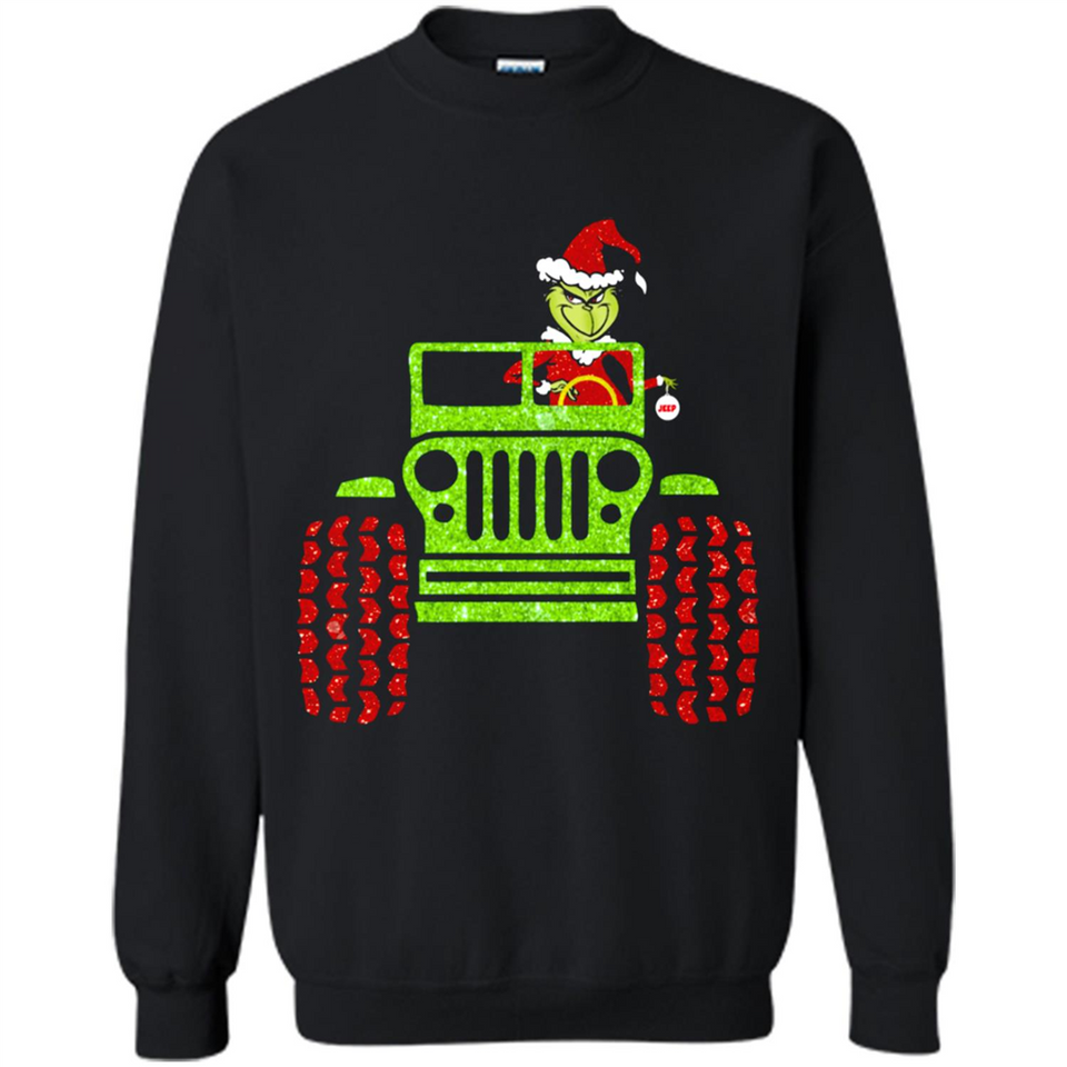 Grinch Jeep Christmas
