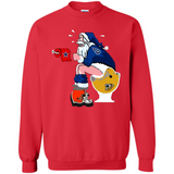 Tennessee Titans Santa Claus Toilet