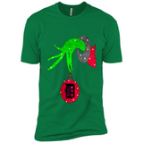 GRINCH HAND HOLDING DETROIT TIGERS GLITTER CHRISTMAS PINGPONG