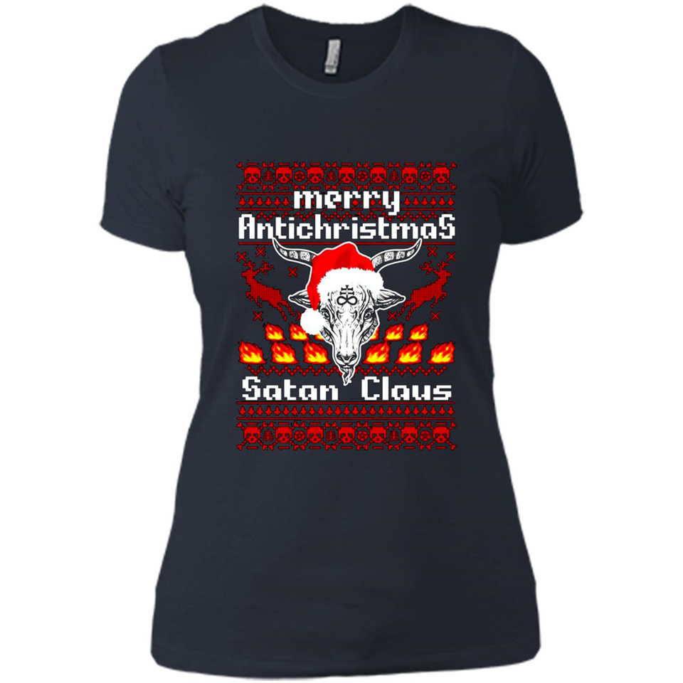 Merry Antichristmas Satan Claus Christmas sweater Sweater PINGPONG