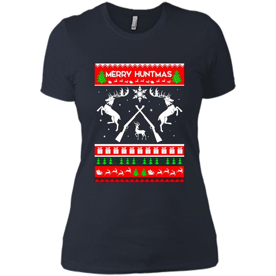 Merry Huntmas Ugly Christmas sweater PINGPONG