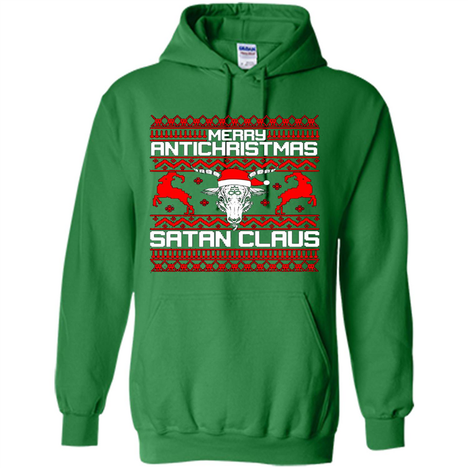 Merry Antichristmas Satan Claus Sweatshirt PINGPONG