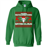 Merry Antichristmas Satan Claus Sweatshirt PINGPONG