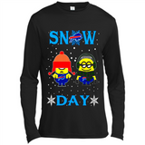 Snow Day Shirt For Buffalo Bills Vs Minion Fans pingpong