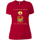 Peace-On A Dark Desert Highway Cool Wind In My Hair Shirt PINGPONG - Ladies' Boyfriend T-Shirt
