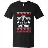 Merry Christmas ya filthy animal ulgy sweater PINGPONG