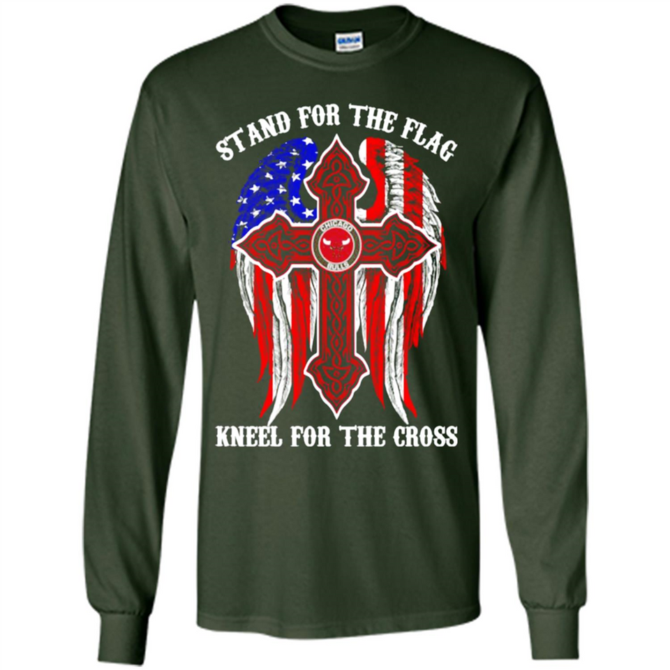 Chicago Bulls - stand for the flag kneel for the cross
