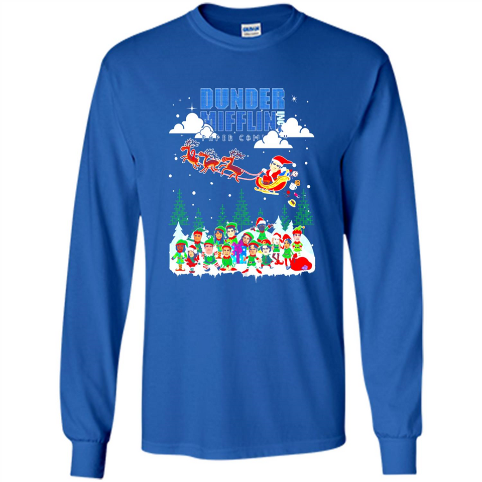 NBC The Office Dunder Mifflin Ugly Christmas Sweater PINGPONG