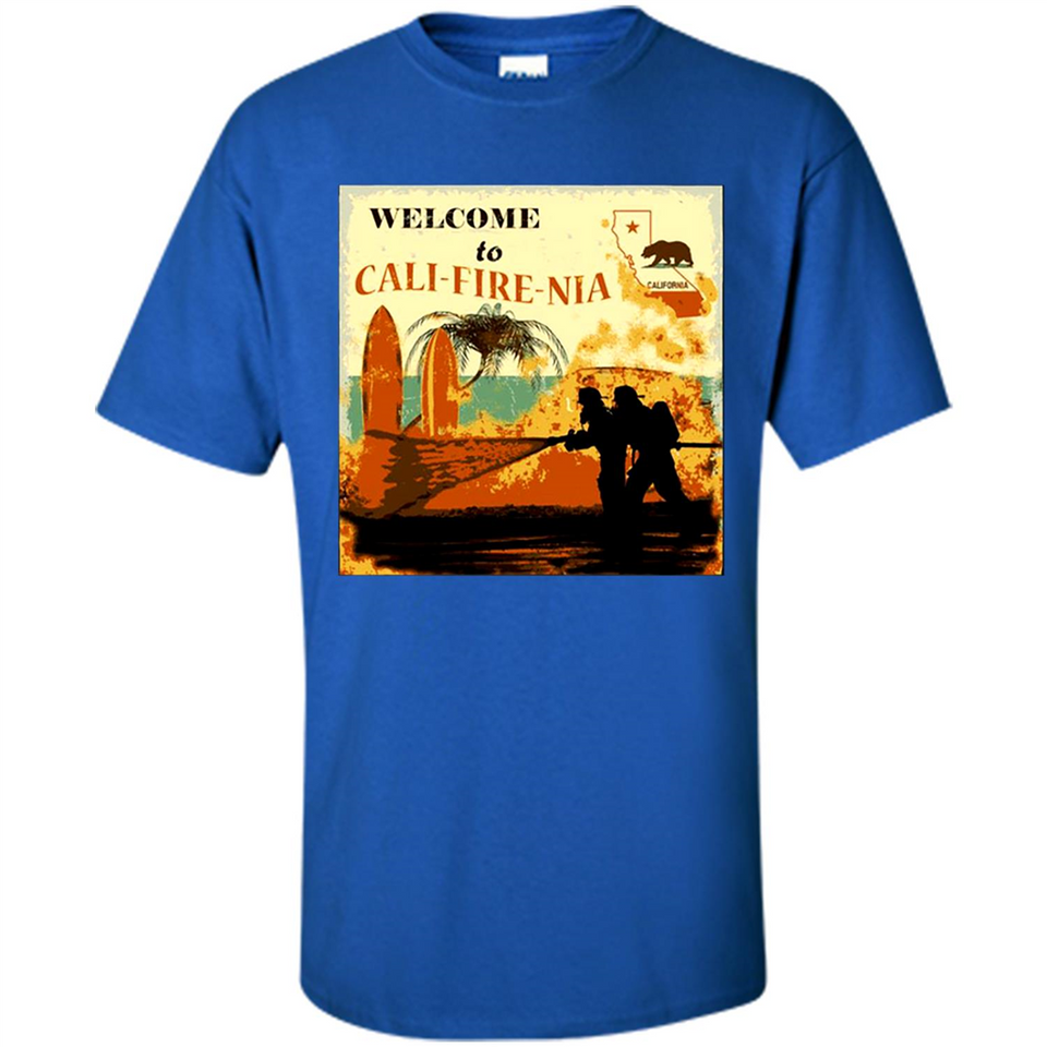 Paradise California Camp Fire Youth T-Shirt PINGPONG - Shirt