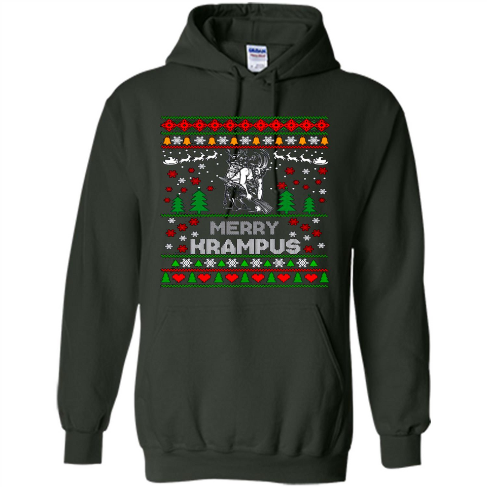 Merry Krampus Christmas sweatshirt PINGPONG