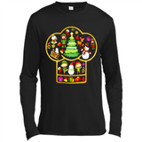 Chef Hat Christmas Ornament - Canvas Long Sleeve T-Shirt