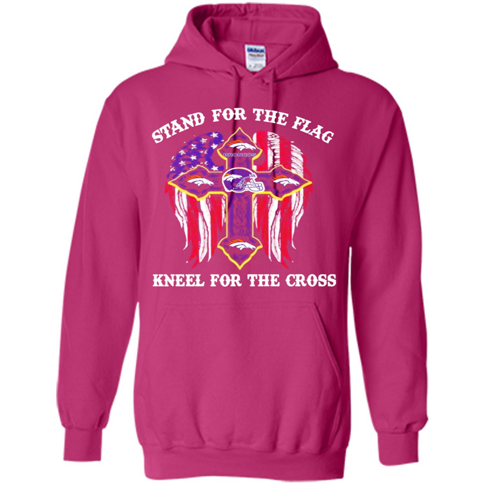 Denver Broncos - Stand For the Flag, Kneel for the Cross