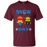 Snow Day Shirt For Golden State Warriors Vs Minion Fans pingpong