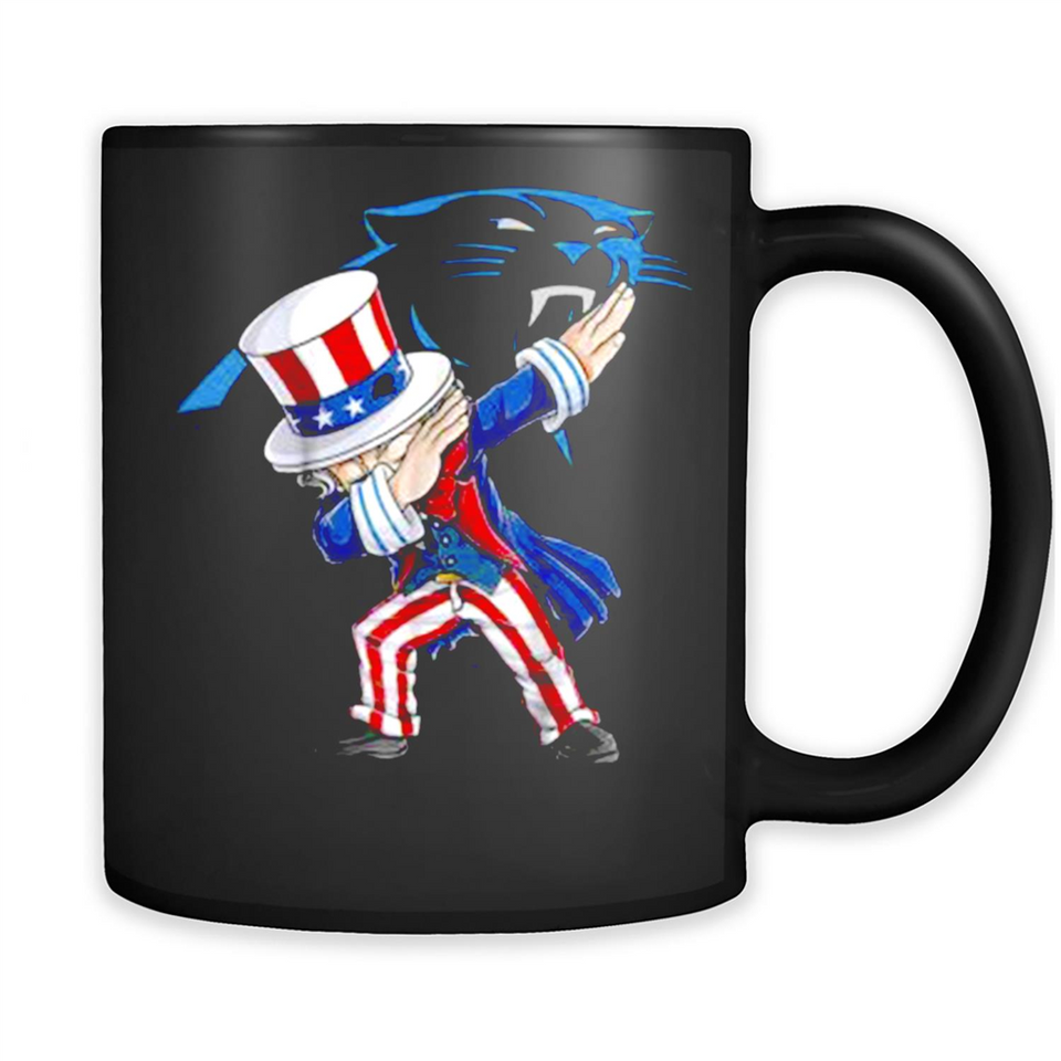 NFL CAROLINA PANTHERS UNCLE SAM DABBING INDEPENDENCE DAY