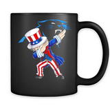 NFL CAROLINA PANTHERS UNCLE SAM DABBING INDEPENDENCE DAY