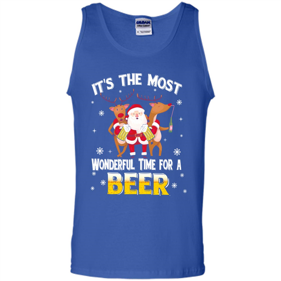 Its The Most Wonderful Time for a Beer - Tank Top