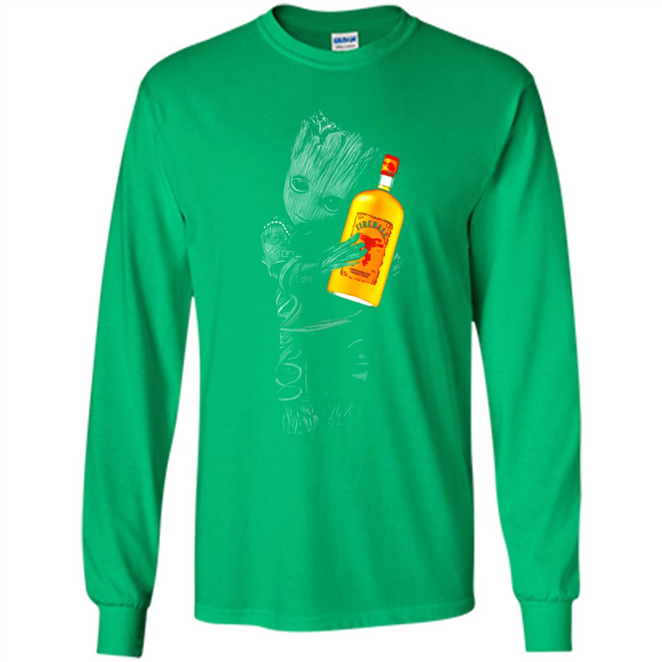 Groot hug Fireball Cinnamon Whisky PING PONG
