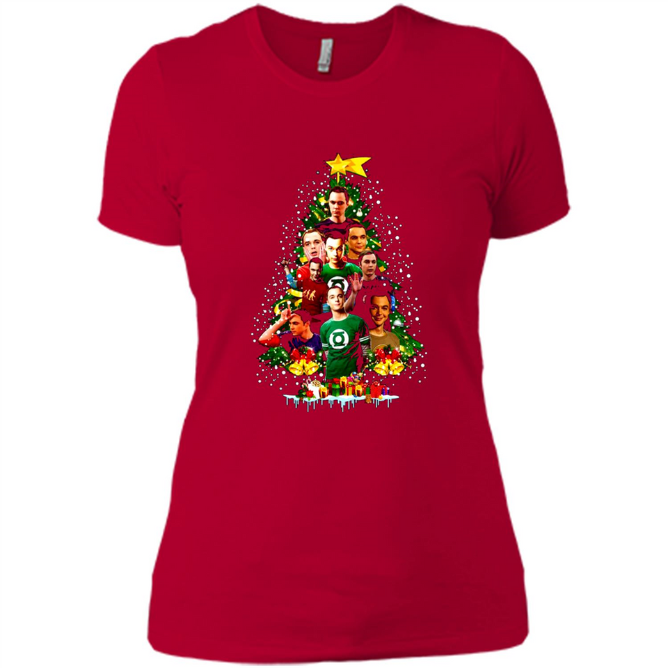 Sheldon Cooper Christmas tree sweater PINGPONG