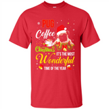 Pug Coffee Wonderful Christmas