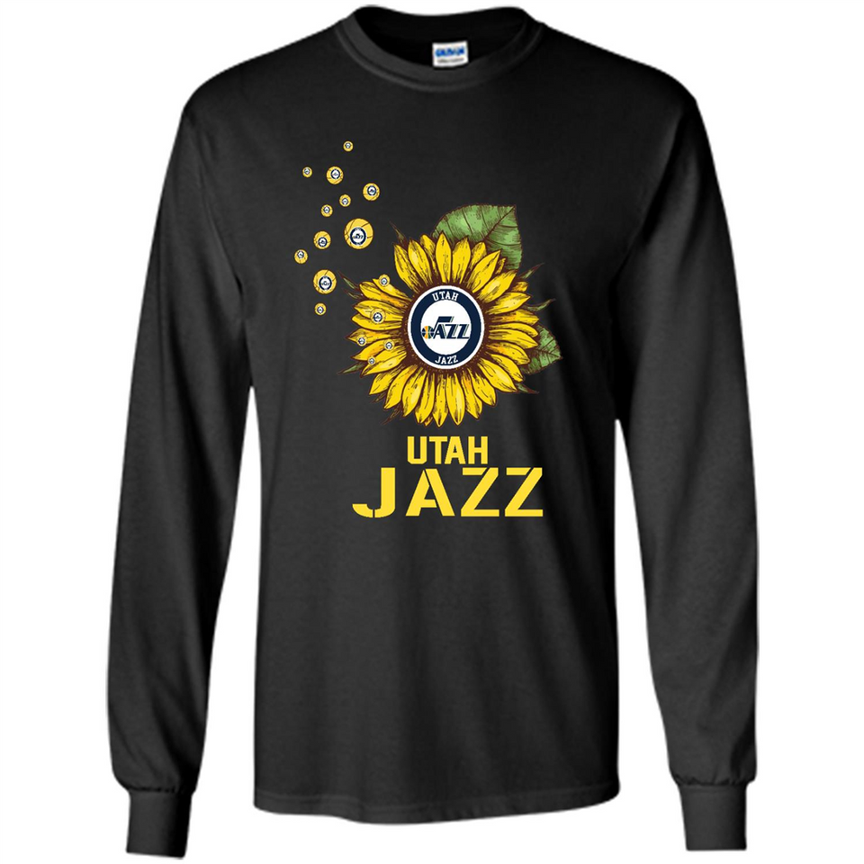 Utah Jazz Basketball Sunflower