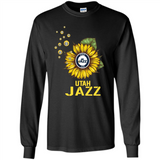 Utah Jazz Basketball Sunflower