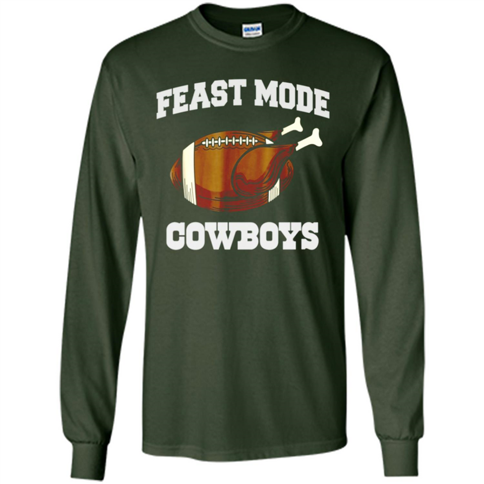 Feast Mode Cowboys Shirt - Dallas Turkey Thanksgiving
