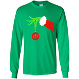 Funny Grinch Hand Holding Electric Ornament Christmas PING PONG