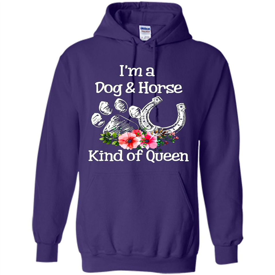 I'm A Dog & Horse Shirt Animal Lover Gift