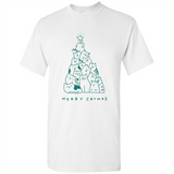 Merry Catmas Funny Cat Christmas Tree Sweatshirt - Shirt