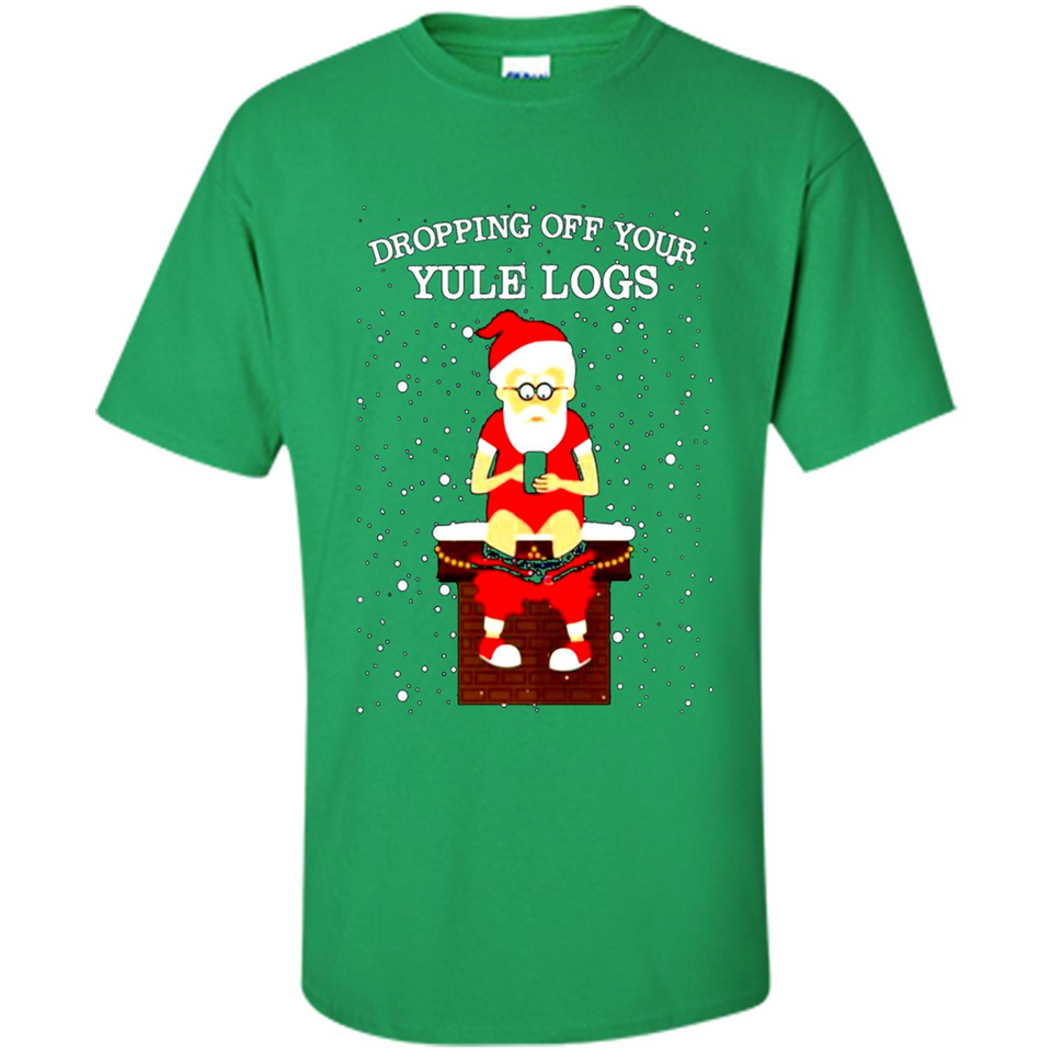 Santa Dropping Off Your Yule Logs