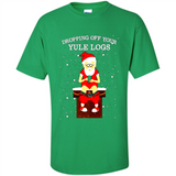 Santa Dropping Off Your Yule Logs