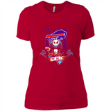 Buffalo Bills Halloween The Nightmare Before Christmas - Ladies' Boyfriend T-Shirt