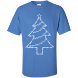 Tuba Text Christmas Tree Musical Instrument Holiday 1