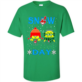 Snow Day Shirt For Cleveland Indians Vs Minion Fans pingpong